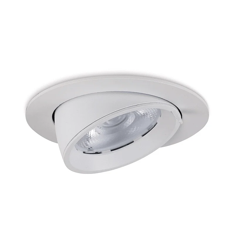 70°’ye kadar eğilebilen, dışarı çekilebilir downlight