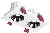 yönlendirilebilir çift downlight armatürler