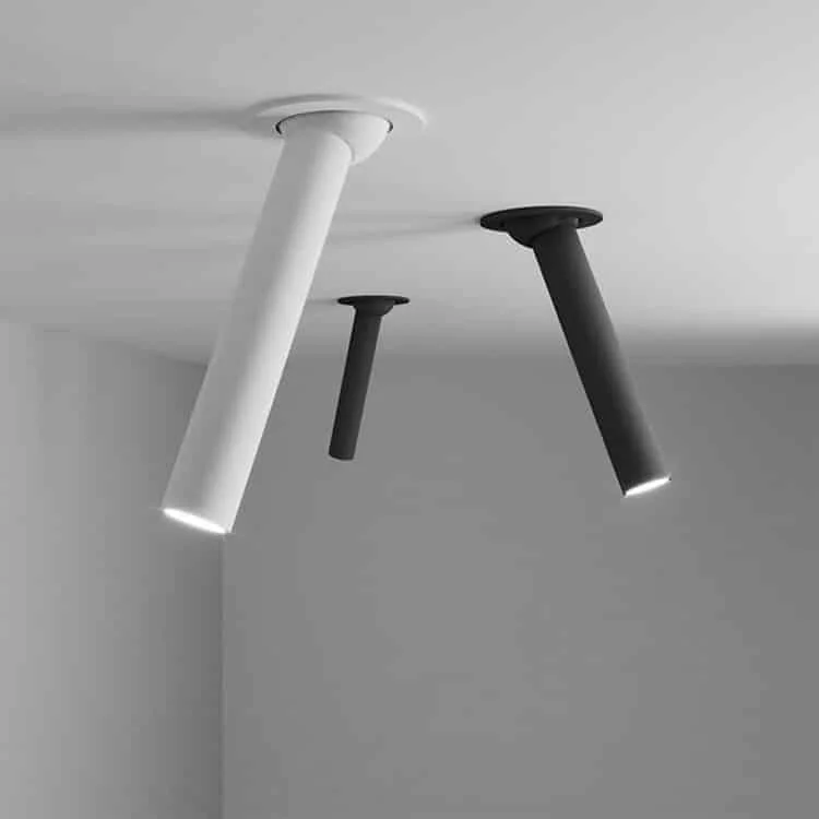 Döner başlıklı silindirik DL-CL downlight
