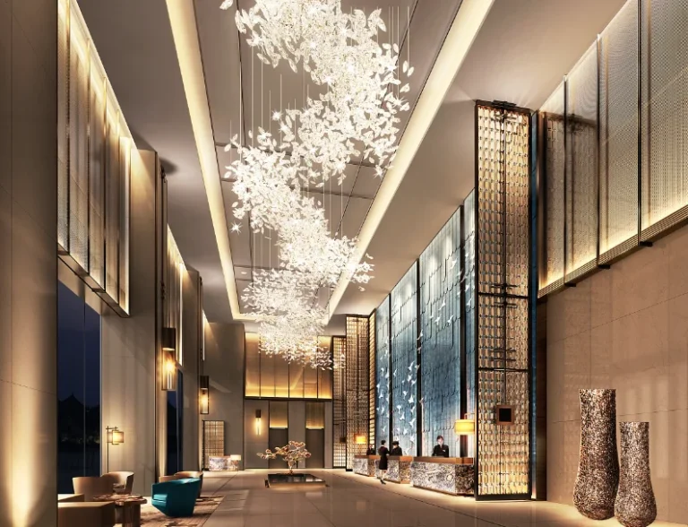 Otel aydınlatması örneği 1