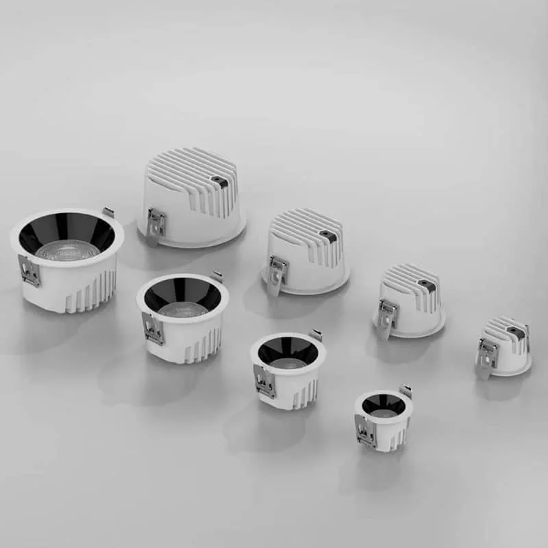 Sıva altı ticari downlight armatürler