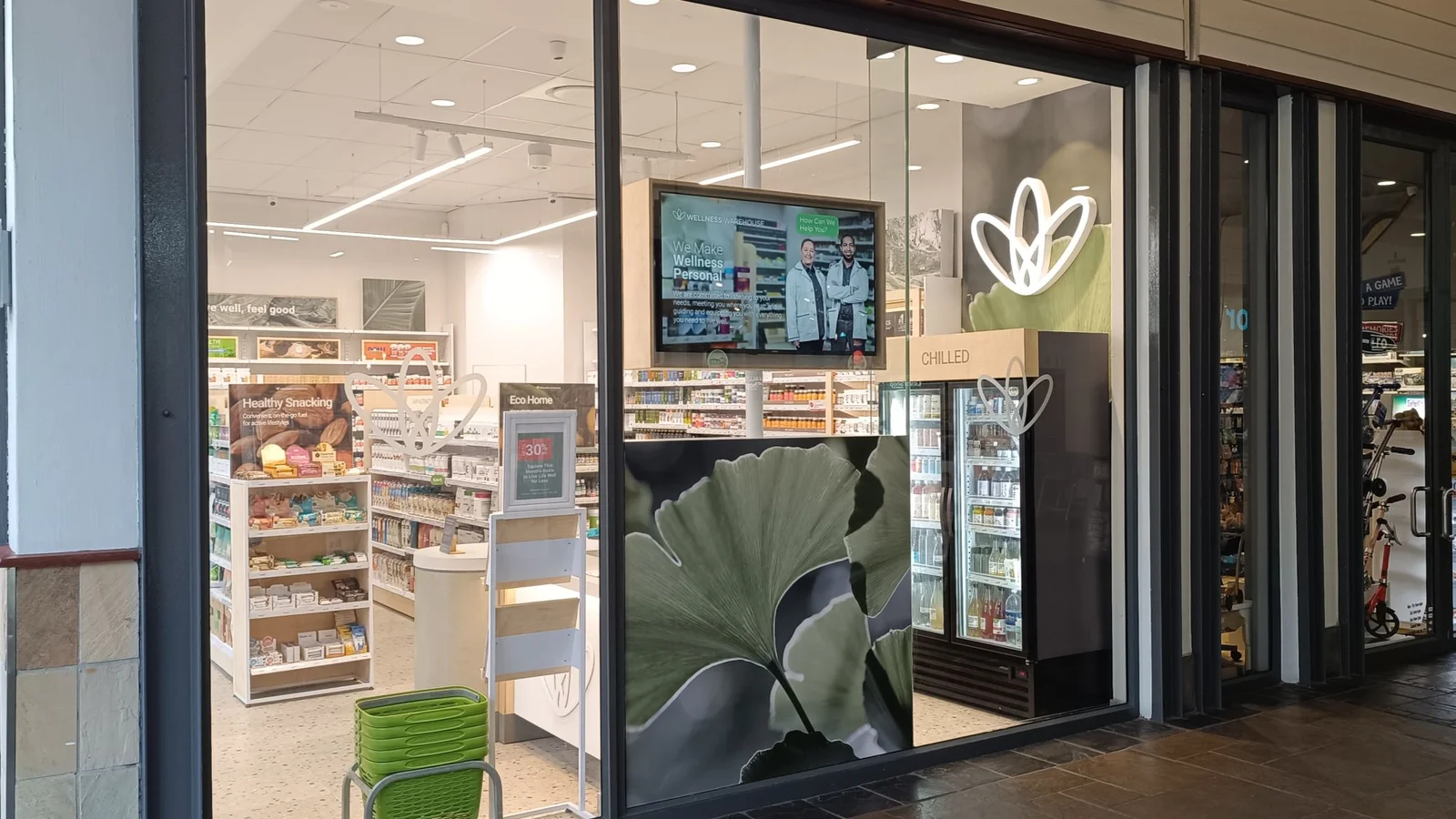 Depo için sıva altı downlight örneği