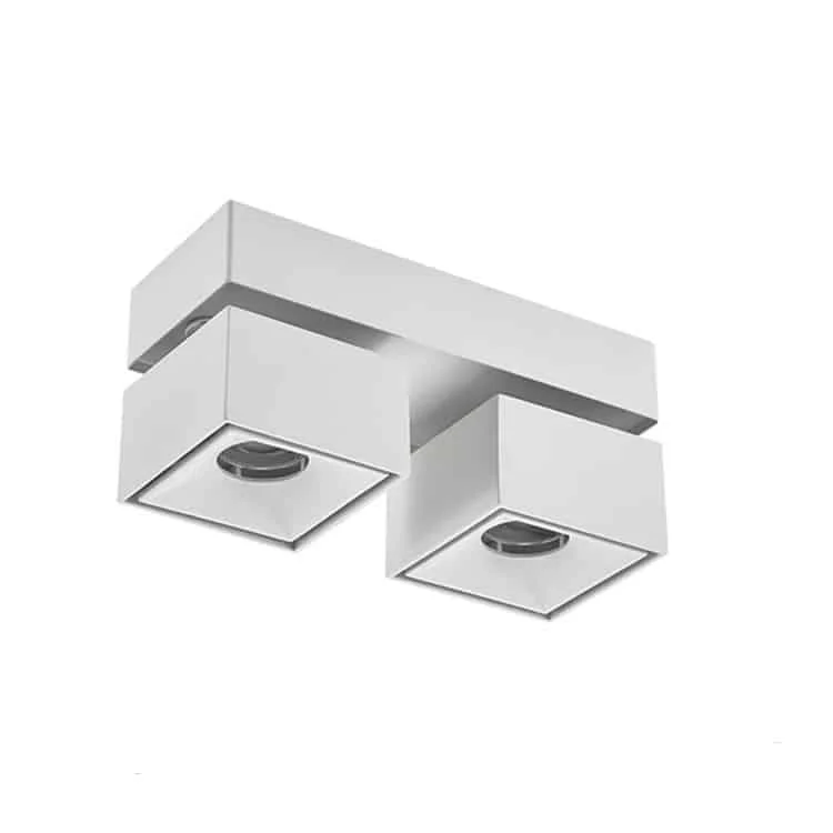 Kare ikili sıva üstü downlightlar