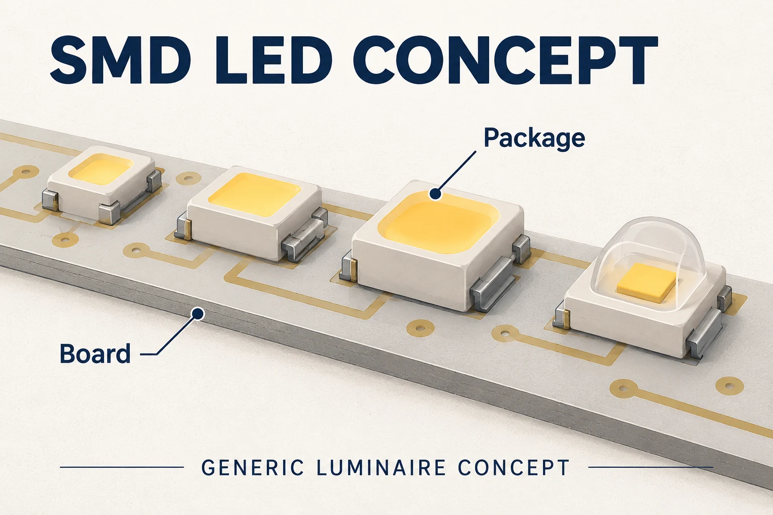 generic smd led package concept