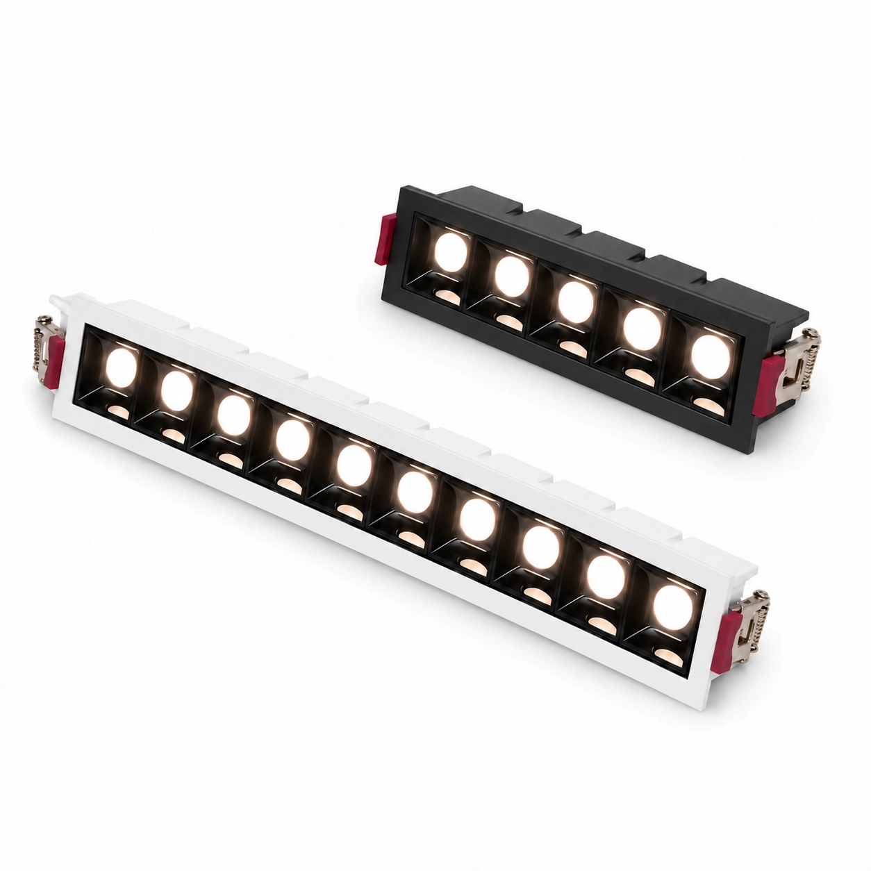 Sabit veya yönlendirilebilir alüminyum lineer downlight